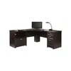 Magellan Performance 71"W L-Shaped Corner Desk - Espresso Finish for Modern & Functional Workspaces 4