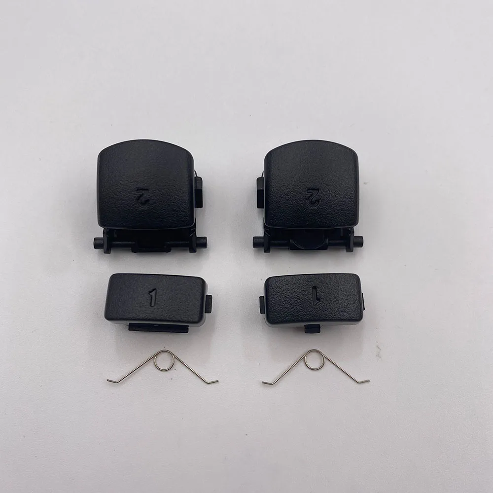 50sets Black External Keys L1 R1 L2 R2 W/ Springs For Ps3 Controller
