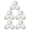 15pcs Mason Piggy Bank Lid Coin Bank Mason Jar Lid Glass Bottle With Lid Tinplate Piggy Bank Metal Coins Coin Bank Lid Insert Ac 1