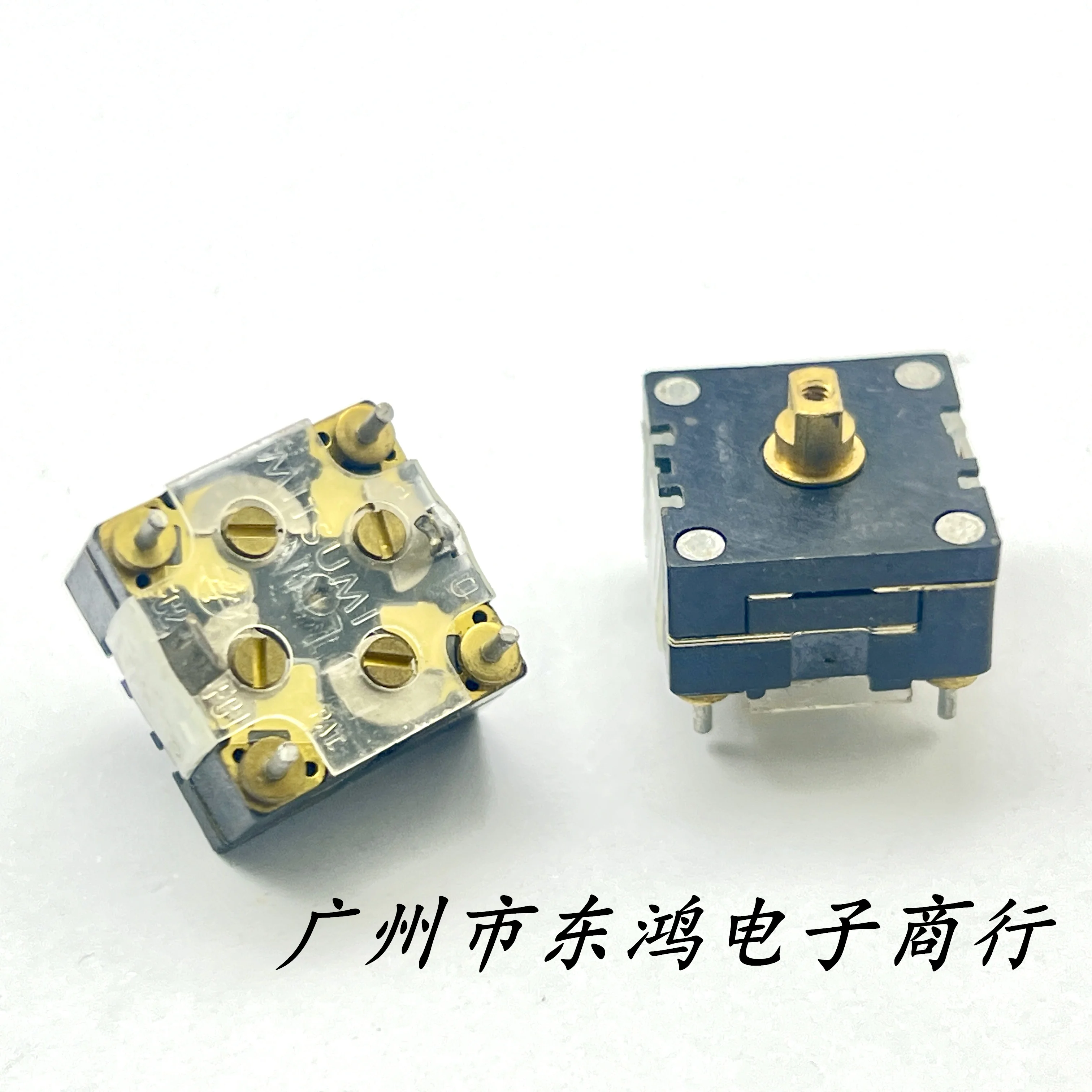 2 pcs imported MITSUMI four-way variable capacitor radio tuner FM AM DIY maintenance making