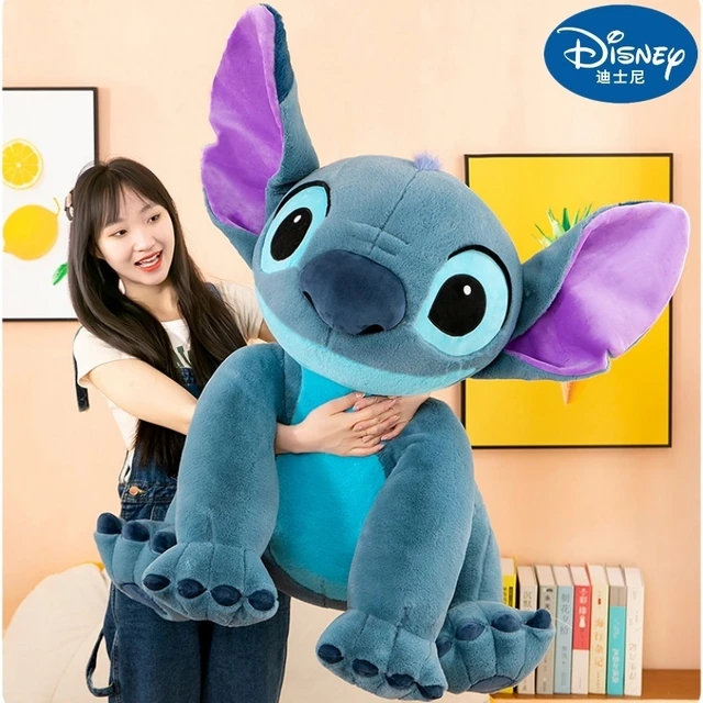 Disney Store-animales de peluche grandes de Lilo y Stitch, juguetes de  almohada con Anime para dormir, muñecas para niñas, regalo de cumpleaños  para niños, 60cm - AliExpress