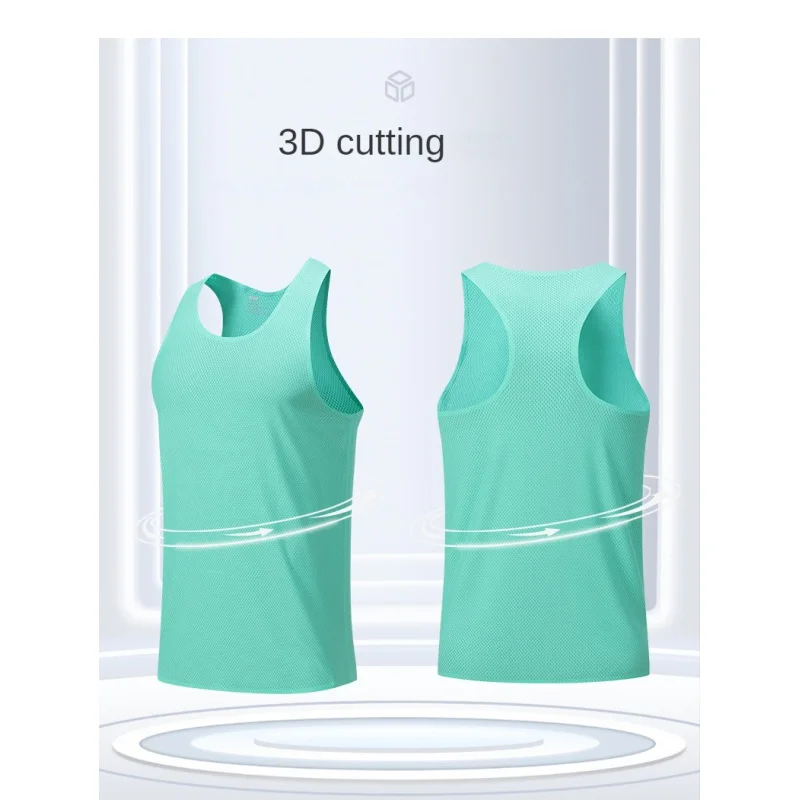 2024Summer New Couple's Quick-Dry Vest Track and Field Training Outdoor Marathon Racing Sports Vest