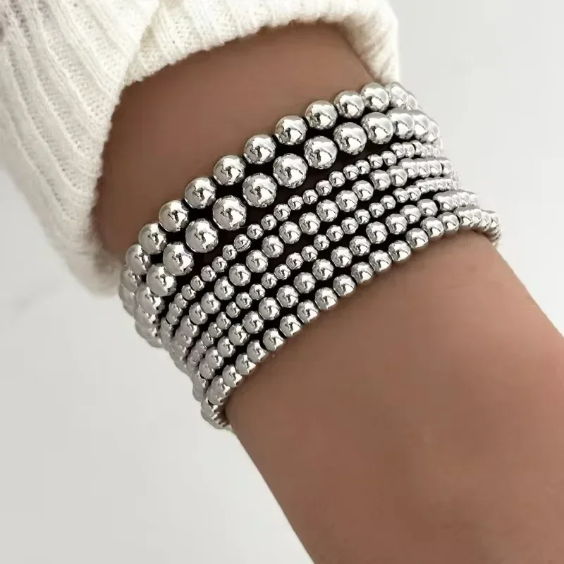 3 Pcs/set Geometric Twisted Lines Irregular Shaped Open Cuff Bracelet and Bangle Set for Women Punk Exaggerated Style Accessor
