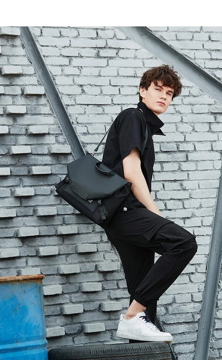 Men's Crossbody Bag Functional Messenger Shoulder Bag For Work_voghion.com