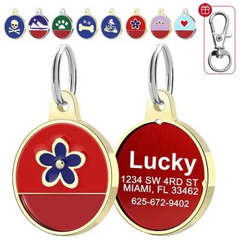 Custom Engraved Pet ID Tag 1