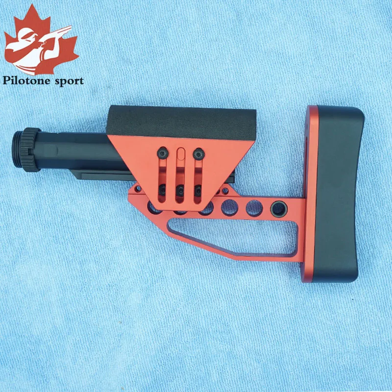 Металлическая спинка XLR Stock CNC M4 M16 AR буферная труба Стыковая фотовспышка AEG GBB стык