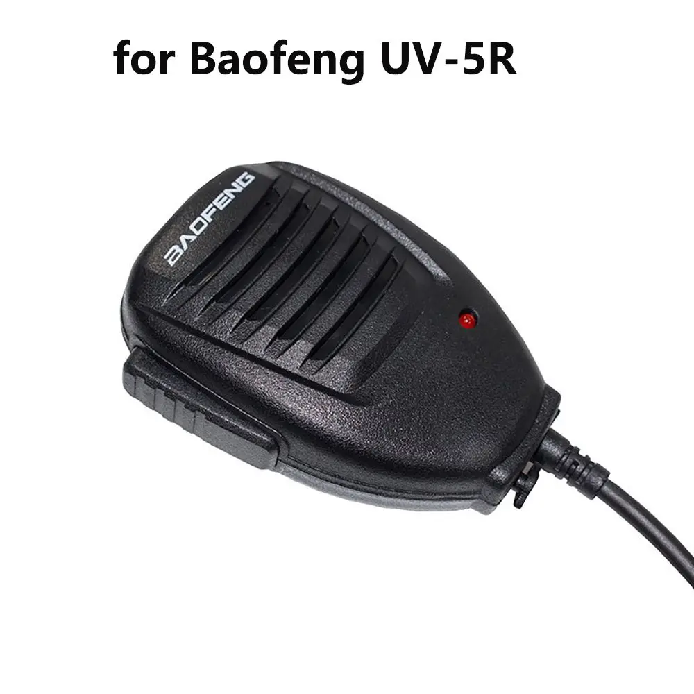 Portable Radio 2 Way Radio Accessories Replacement Parts Speaker Mic Waterproof for Baofeng Walkie Talkie Handheld