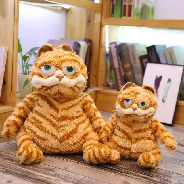 Lazy fat cat plush toy cute fat cat plush toy doll pillow doll 30-45CM cat kitten comfortable soft fabric decoration children's