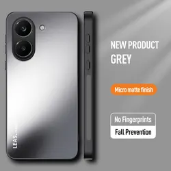 Shockproof Frosted Matte Hard Bumper with Camera Protection - POCO X8pro Max (Grey)