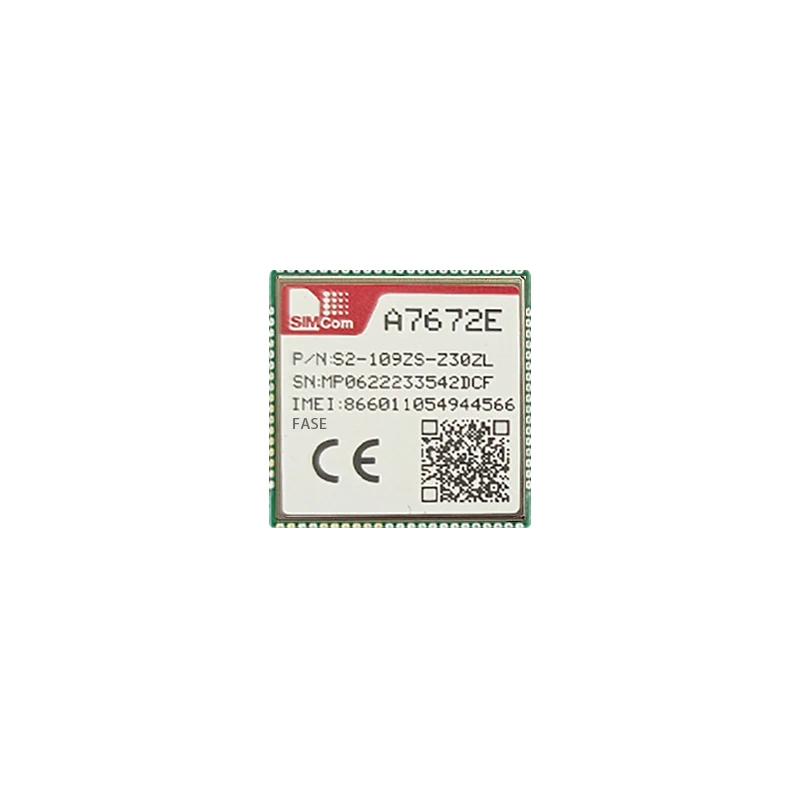 

SIMCom A7672E LTE Cat 1 модуль 4G LCC + LGA поддержка GPS LTE-FDD/GSM/GPRS/EDGE форм-фактор, совместимый с SIM7000/SIM7070 SIM800F