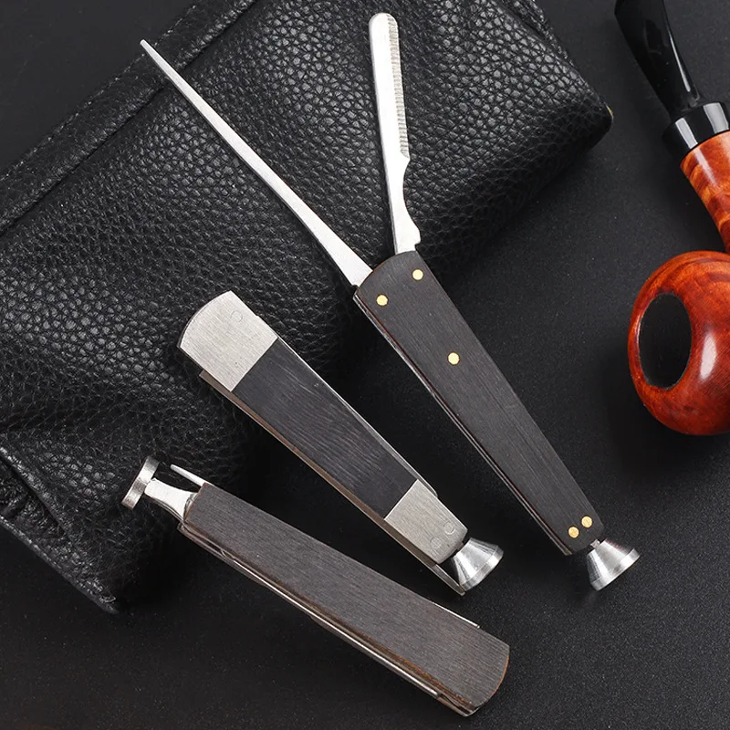 Tobacco Smoking Pipe Cleaner Pipe Presser Pressing Rod 3 in1 Tobacco Pipe Cleaner Smoking Tobacco Pipe Tamper Tool Cleaning Tool 3