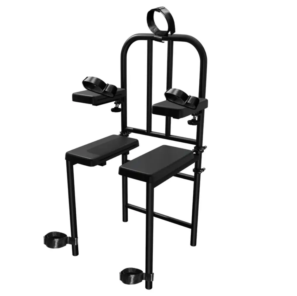 Good Price SM Flirt Sex Furniture Sex Chair Couple Fun Love Position bedroom multifunction sex chair with adjustable bdsm cuffs