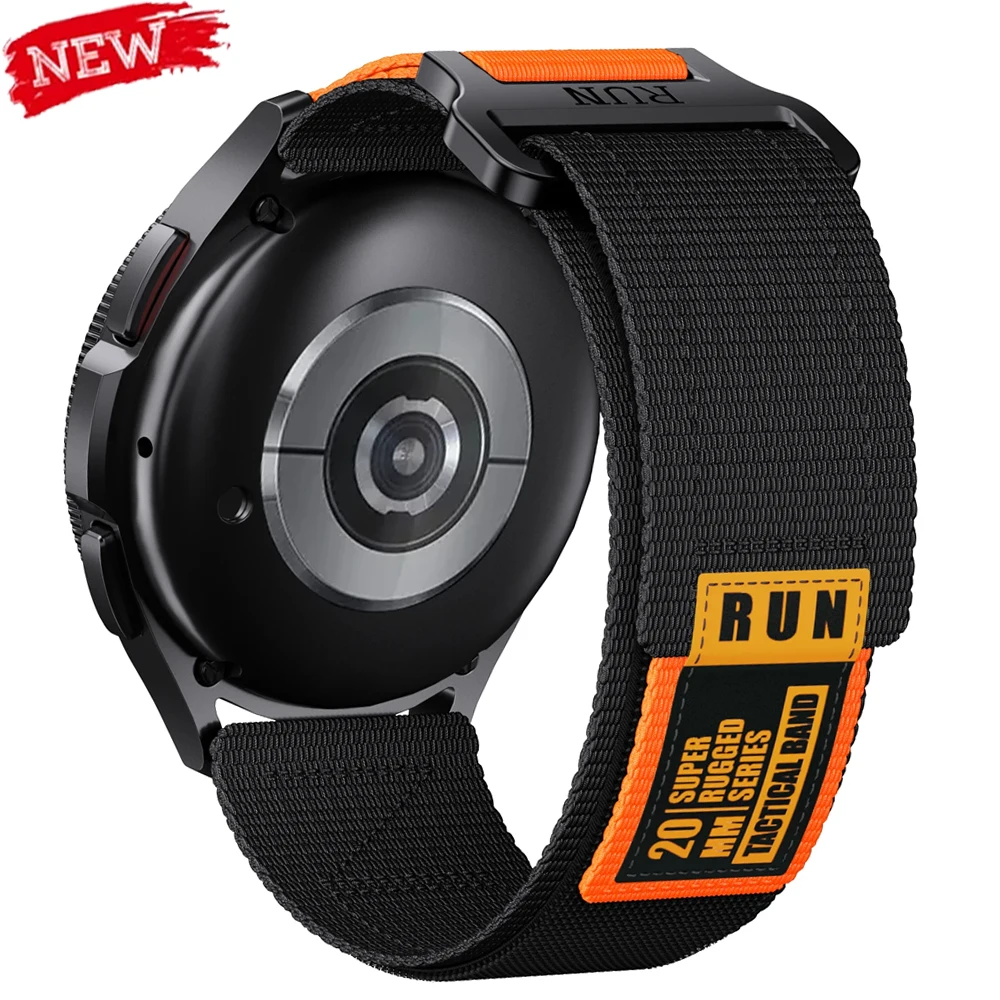 Versatile Nylon Sport Watch Strap - Colorful Wristband Accessory
