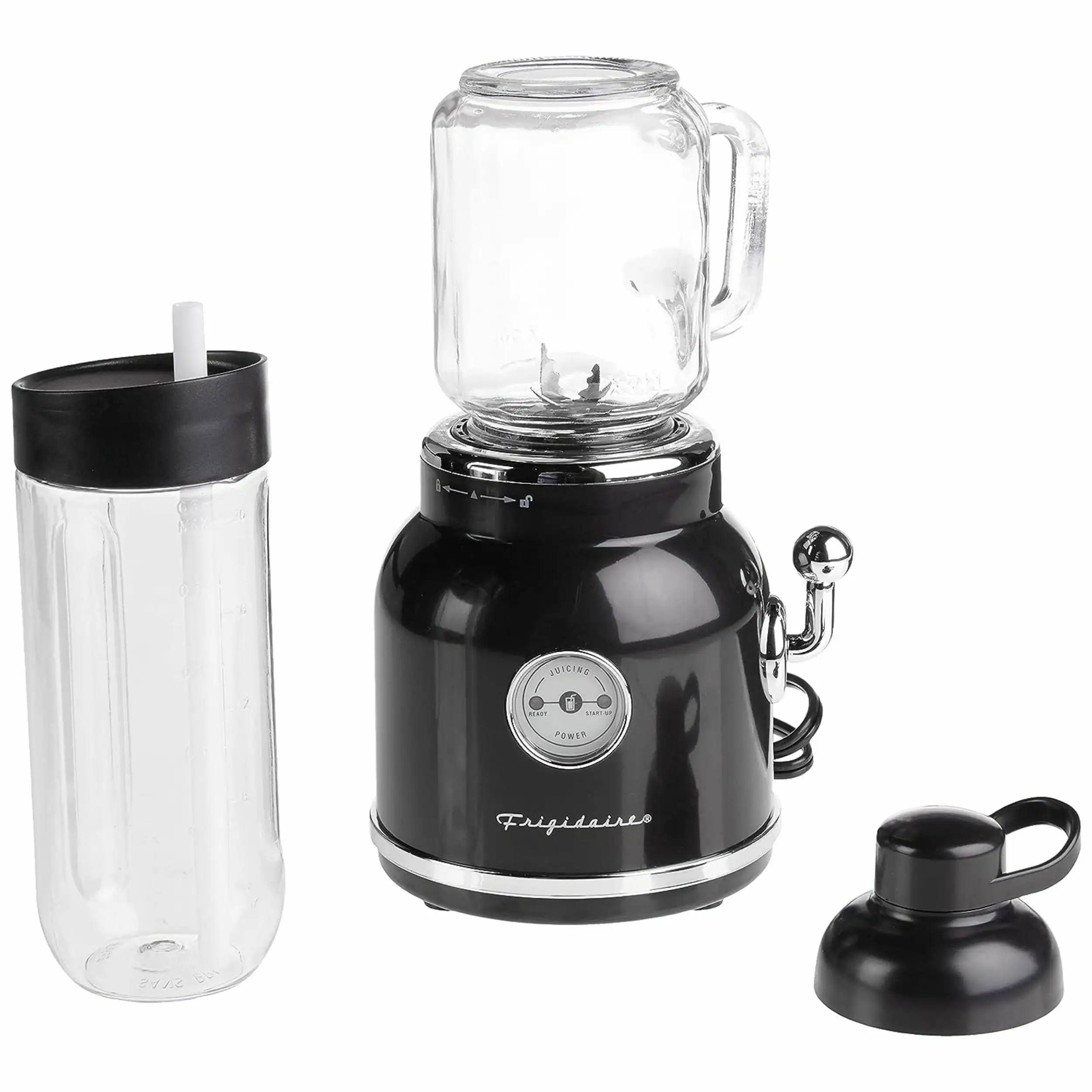 

Frigidaire ESMM100BLACK 300-Watt Retro Smoothie Maker - Black