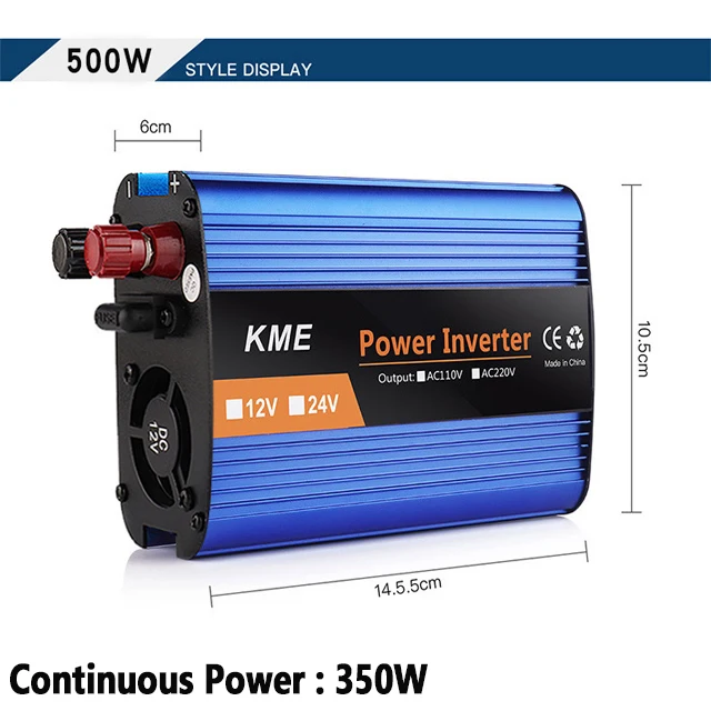 500W