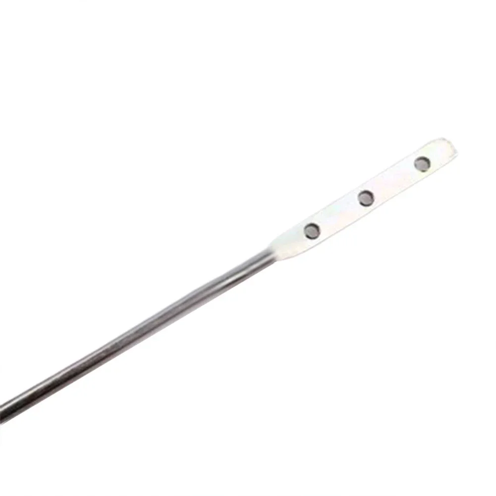 1pcs Toilet Handle Toilet Tank Flush Lever Chrome Finish Handle Wrench Water Tank Suitable For Most