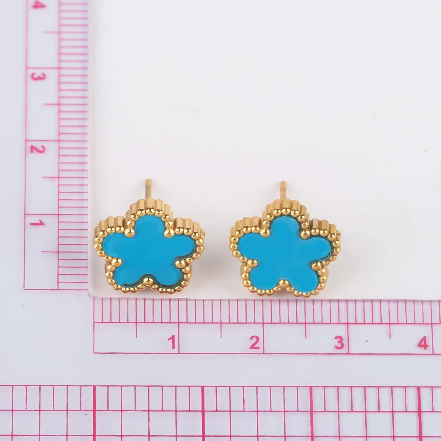 New Hot Trendy Luxury Five Leaf Flower Necklace Jewelry Earrings for Women Gift Fashion 316L Stainless Steel Clover Bracelets - Image 6