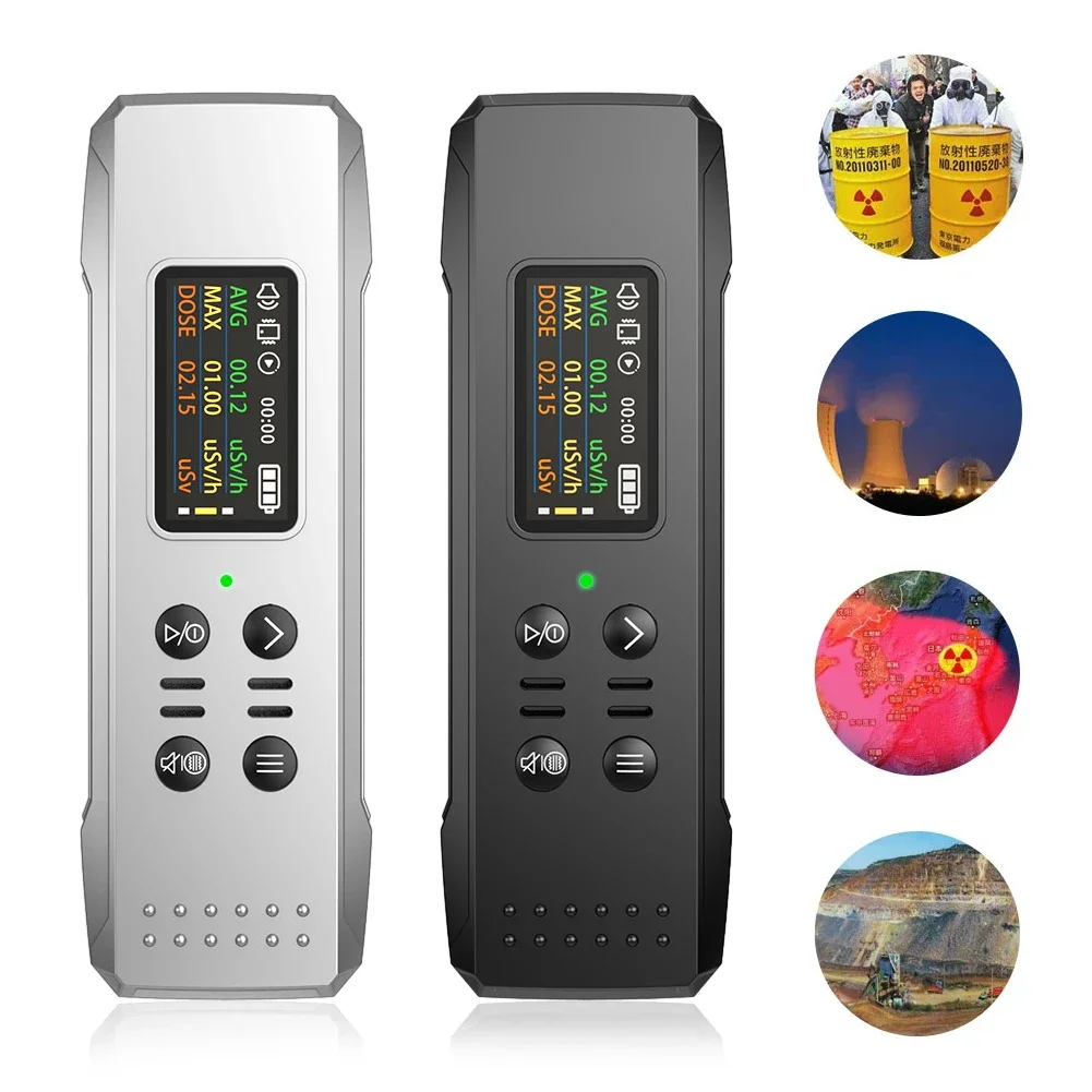 

Портативный детектор ядерного излучения, счетчик Гейгера, рентгеновский бета-гамма-детектор, высокоточный радиоактивный тестер, Дозиметр