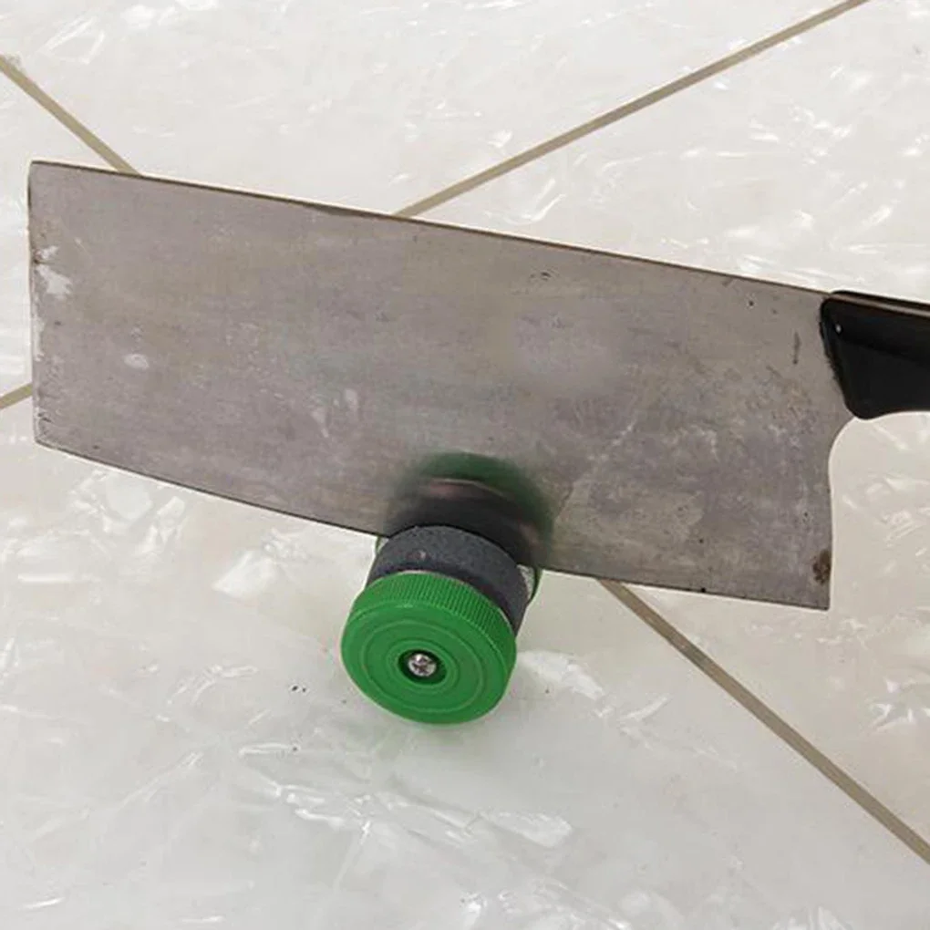 2020 New Double Sides Cutten Device Sharpener Round Grinding Wheels Sharpening Stone Whetstone Kitchen Accessories