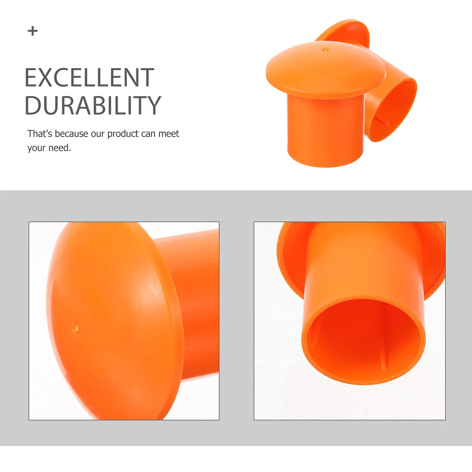 40 Pcs Steel Bar Protective Cap Rebar Protection Cover Caps Plastic End Mushroom Construction Industry Suppies