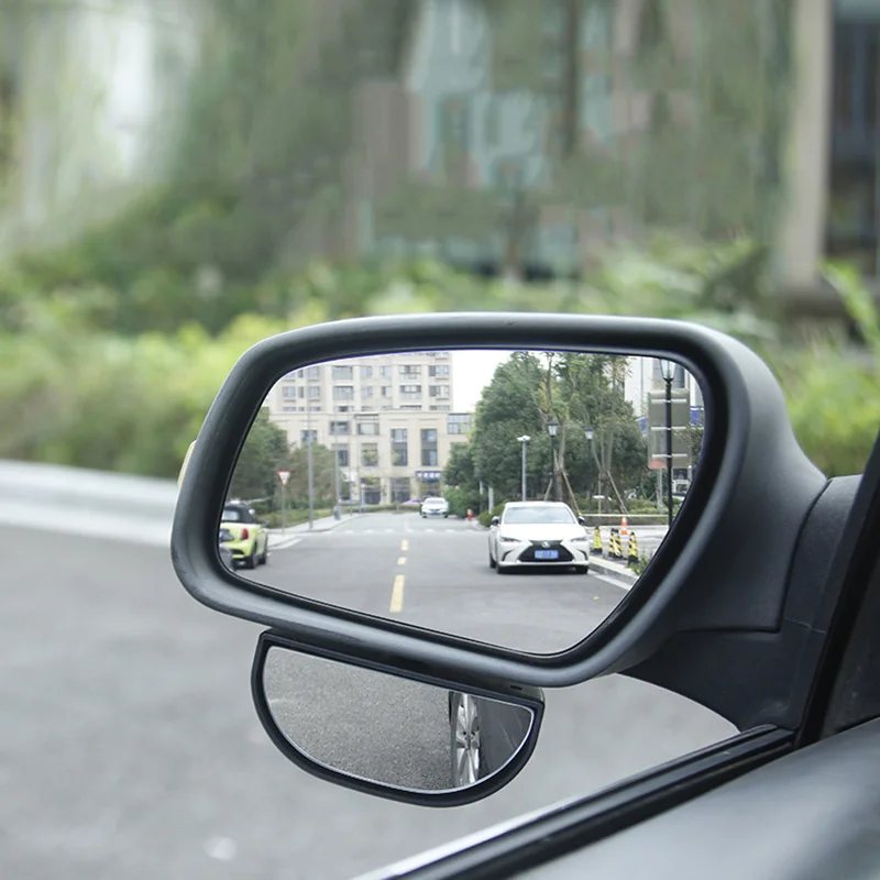 Adjustable 360 Degree Rotation Wide Angle Side Rear Blind Spot Mirror blind spot mirror wide angle mirror