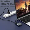 Tebe USB-C Hub 4 IN 1 Type-c to 4K HDMI-adapter VGA USB 3.0 Splitter with 100W PD Fast Charging for Macbook Dell Lenovo Huawei 5