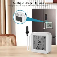 Tuya WiFi Zigbee Temperature Humidity Meter with External Probe Sensor Digital LCD Screen Thermometer for Fish Tank Freezer - Image 5
