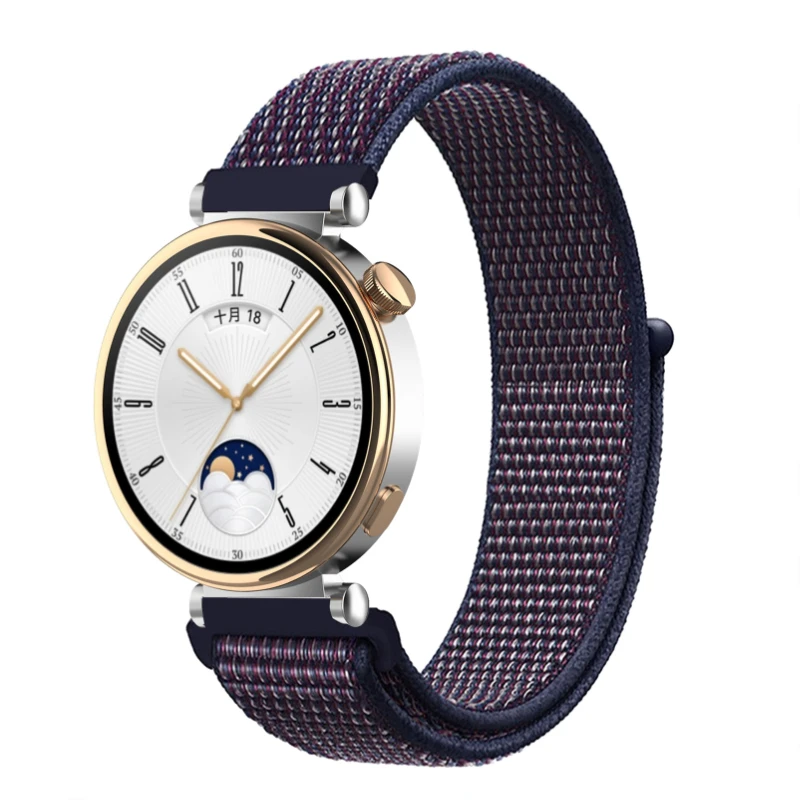 Nylon Loop Strap Bracelet Wristband for Huawei Watch - Multiple Sizes Available