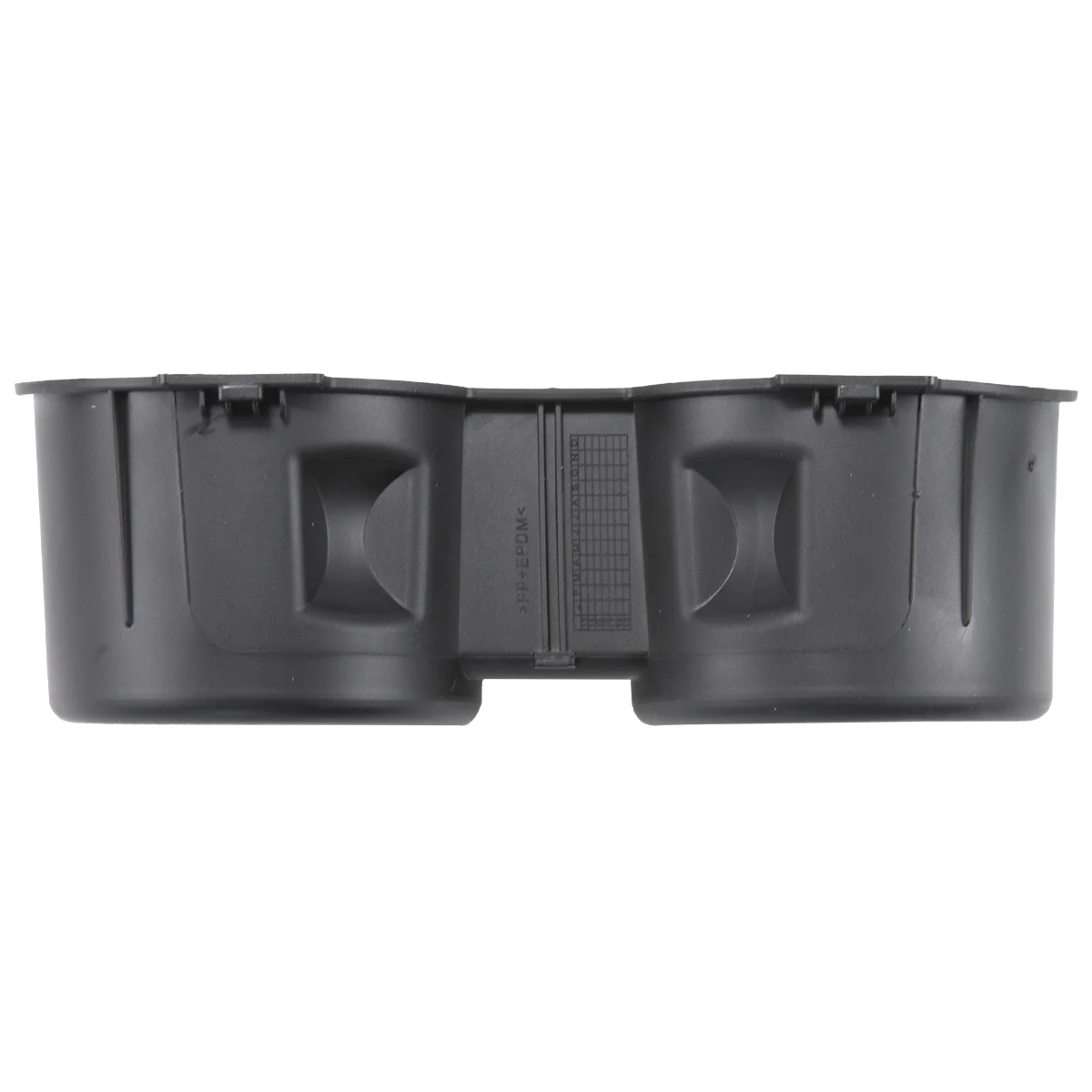 X AUTOHAUX Center Console Cup Holder Insert For Ford F-150/F-250/F-350 (2015-2019) – Black Rubber