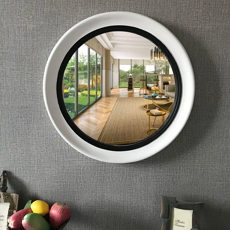 

Vintage Wall Decorative Mirror Aesthetic Round Bedroom Decorative Mirror Bathroom Espejo Pared Home Decor Aesthetic YY50DM