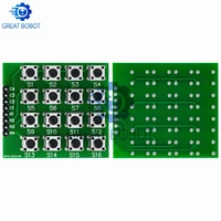 1PCS 8pin 4*4 4x4 Matrix 16 Keypad Keyboard Breadboard Module 16 Button Mcu for arduino Diy Starter Kit - Image 4