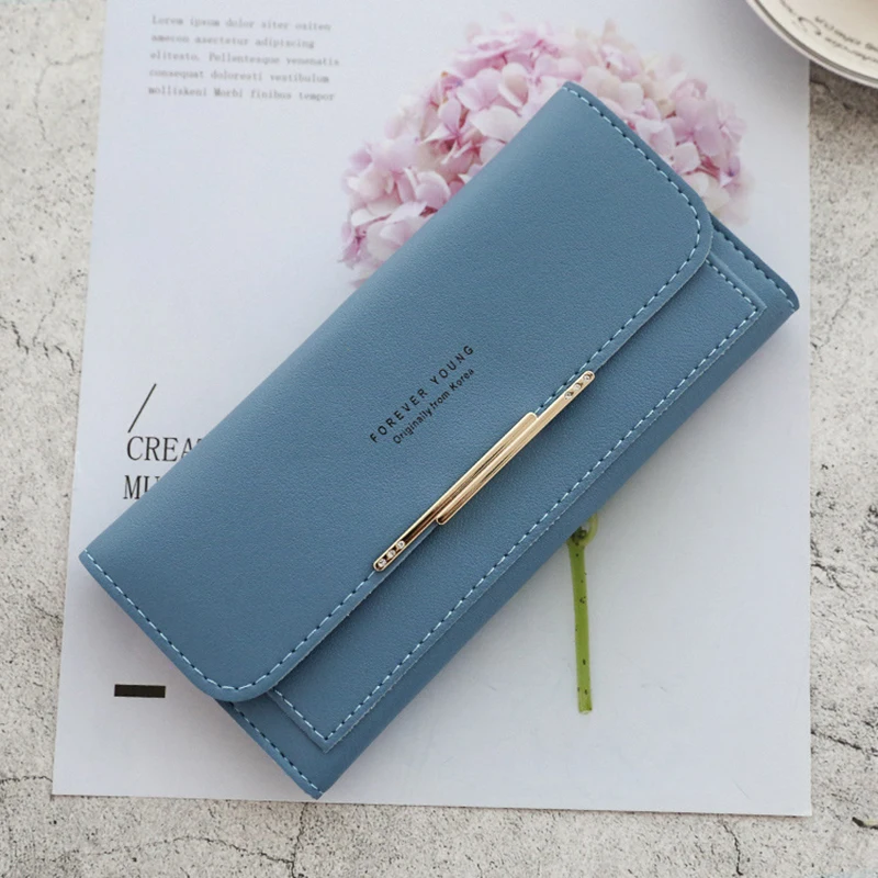 2024 Fashion Wallet Women's Purse Wallet Card Holder Female Clutch Long Purse Multi-card Holder Luxury Designer Lady Coin Purses 5