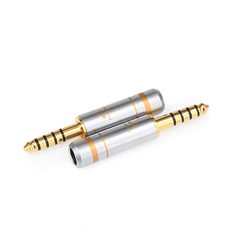4 PCS HiFi 헤드셋 플러그 4 극 잭 4mm 케이블 어댑터 용 4.4mm 오디오 플러그 잭 커넥터