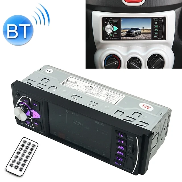 SWM-4022D HD 4.1 inch 12V Universal Car Radio Receiver MP5 Player, Support  FM & Bluetooth & TF Card with Remote Control - AliExpress