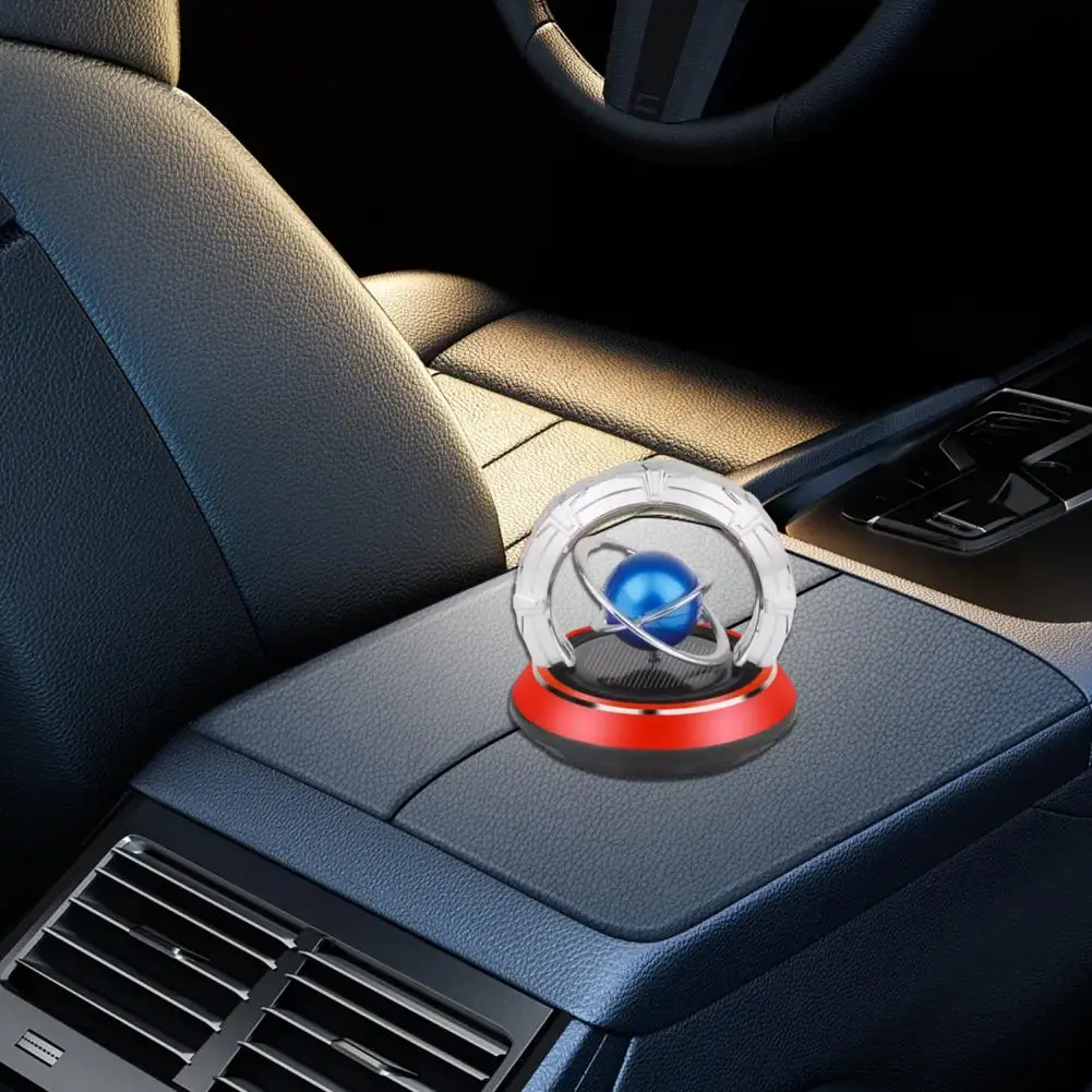 

Easy Installation Car Air Freshener Long Lasting Fragrance Solar Car Air Freshener with Rotatable Double Ring Planet for Car