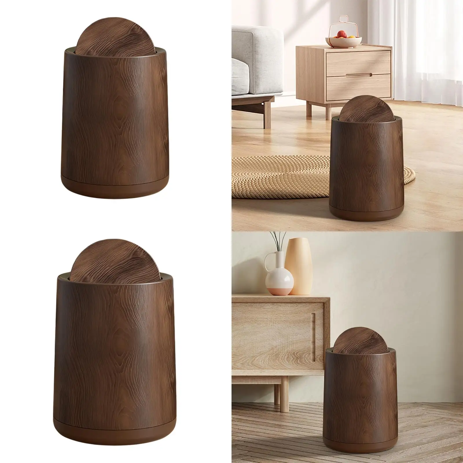 Bathroom Trash Can Rubbish Bin Household Trash Bin for Home Dorm Bedroom Bathroom Trash Can Rubbish Bin Household Trash Bin for Home Dorm Bedroom