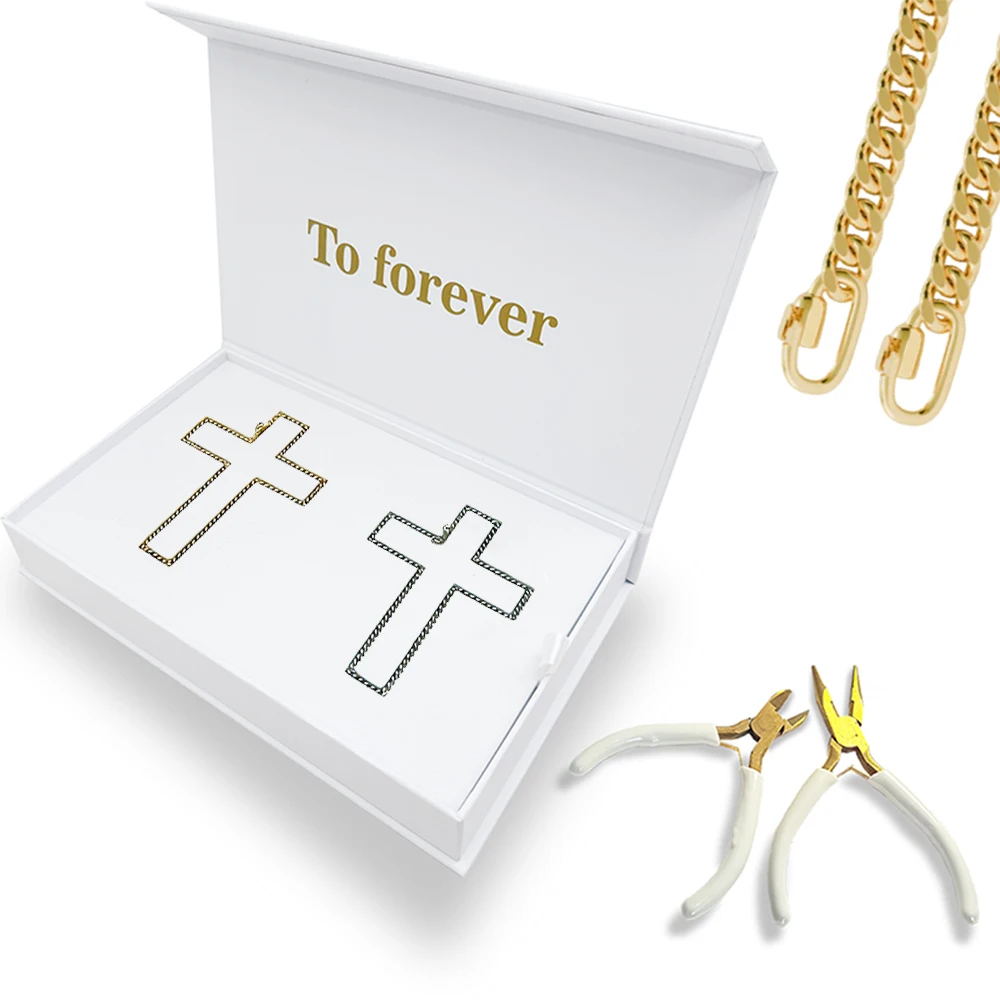 Kit de bracelet éternel permanent - Ensemble de bijoux en acier inoxydable 316 pour couple - Kit de bracelet de mode DIY Cadeau de la Saint-Valentin pour l'amoureux 1 Kit de bracelet éternel permanent - Ensemble de bijoux en acier inoxydable 316 pour couple - Kit de bracelet de mode DIY Cadeau de la Saint-Valentin pour l'amoureux 1