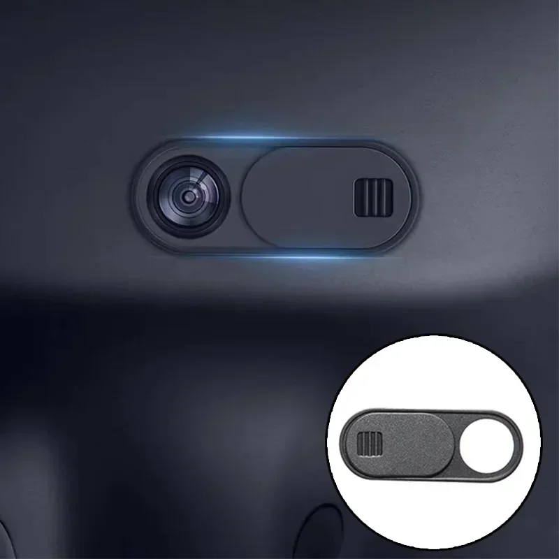 Privacy Protector Camera Cover For Tesla Model 3 Y Center Console Accessories Webcam Slide Switch Blocker Interior Sticker Trim