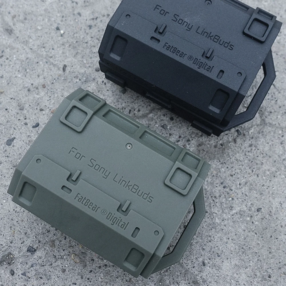 Fatbear Tactical Military Grade Rugged Antiurto Armor Case Cover Per Sony Linkbuds S Wf-L900 Wf-Ls900N Auricolari Auricolari