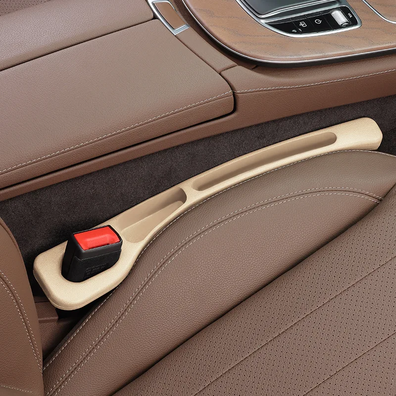 Car Seat Gap Filler with Anti-Drop Strip & Storage Organizer -  Automotive Interior Accessories for Practical Car Organization