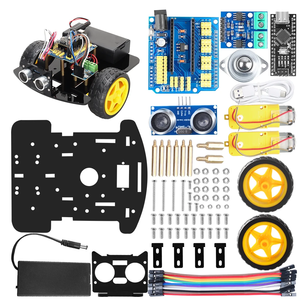 Scratch 2.0 Arduino DIY Smart Robot Car Kit from EASYLIFE on Tindie