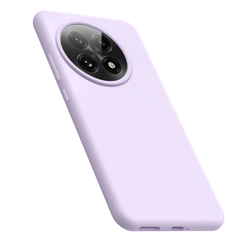 Premium Soft Liquid Silicone Case with Flocked Interior - Protective Shell