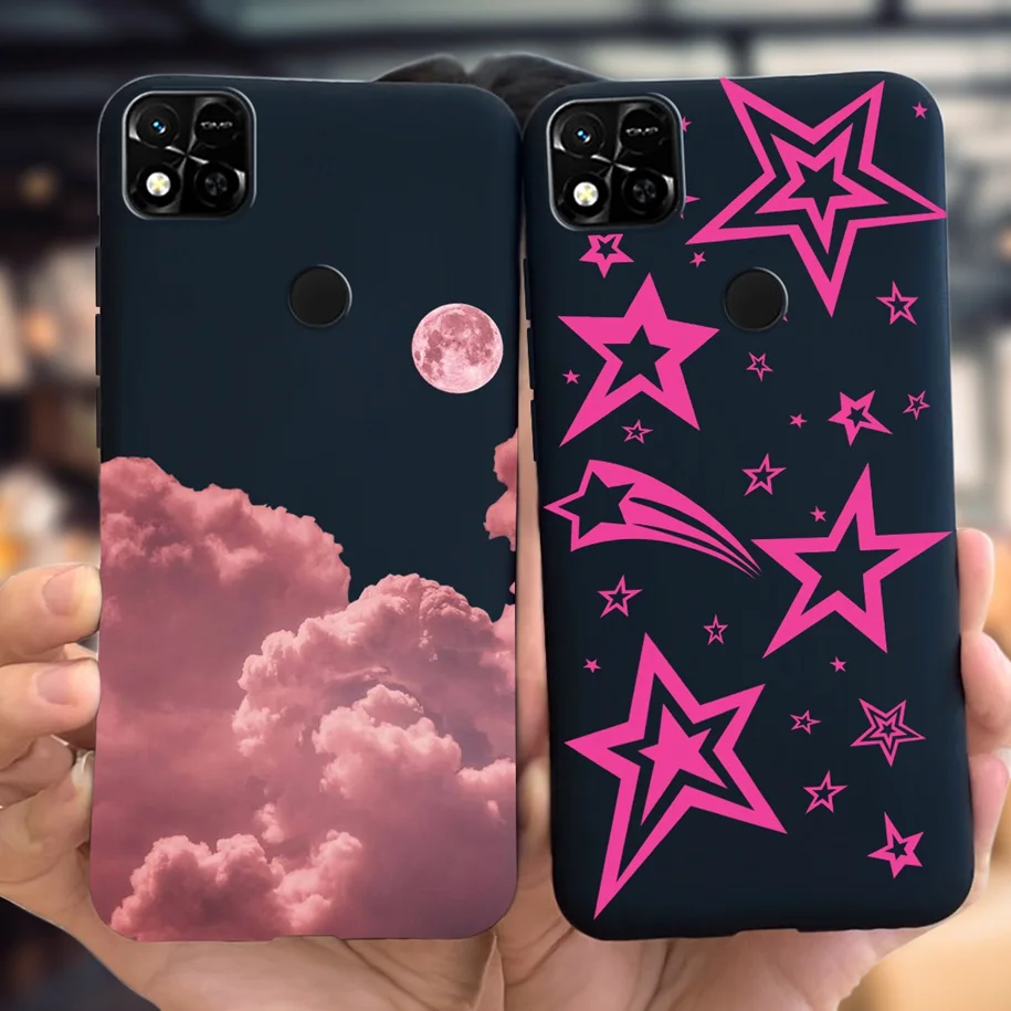 Per Xiaomi Redmi 10A Custodia Redmi 10A 2022 Cover Fashion Moon Painted Custodia Morbida In Silicone Per Xiomi Redmi 10 10A Redmi10 Capa
