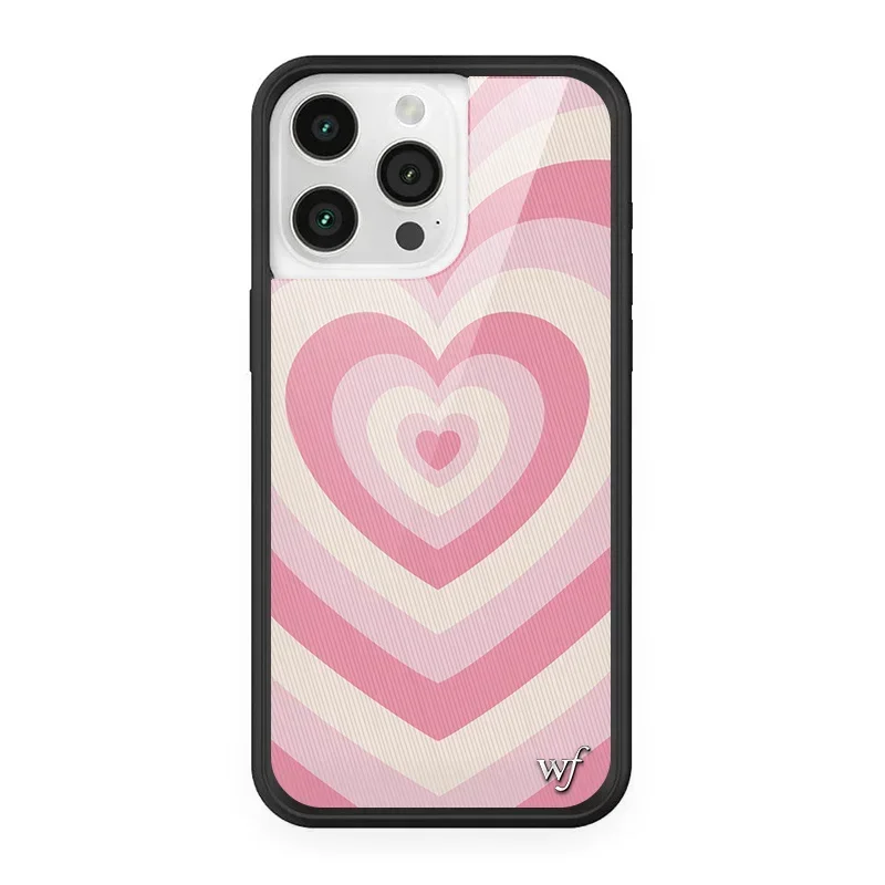 Stylish Wildflower Cartoon Swans & Cute Puppy Phone Case with Deer Cherry Design