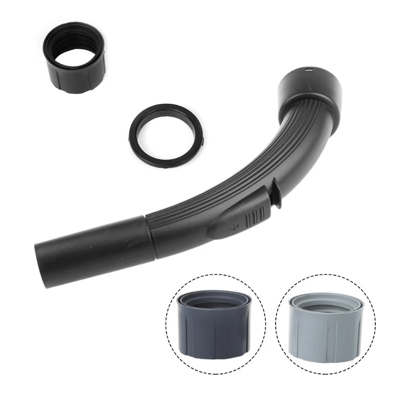 

32mm Vacuum Cleaner Hose Handle Plastic Bent End Curved Filter Nozzle Spare Part 20CC