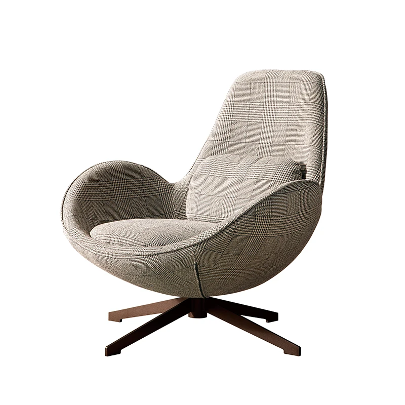 

Итальянский минималистичный диван-стул, тканевое искусство для одного человека, современное и простое строгое Роскошное кресло, скандинавский дизайнерский балкон