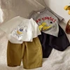 2025 Summer Linen Forest Children's Haren Pants Baby Loose Korean Style PP Collapse 2