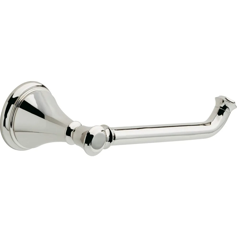 Wall Mounted Toilet Paper Holder in Polished Nickel, Bathroom Accessories
