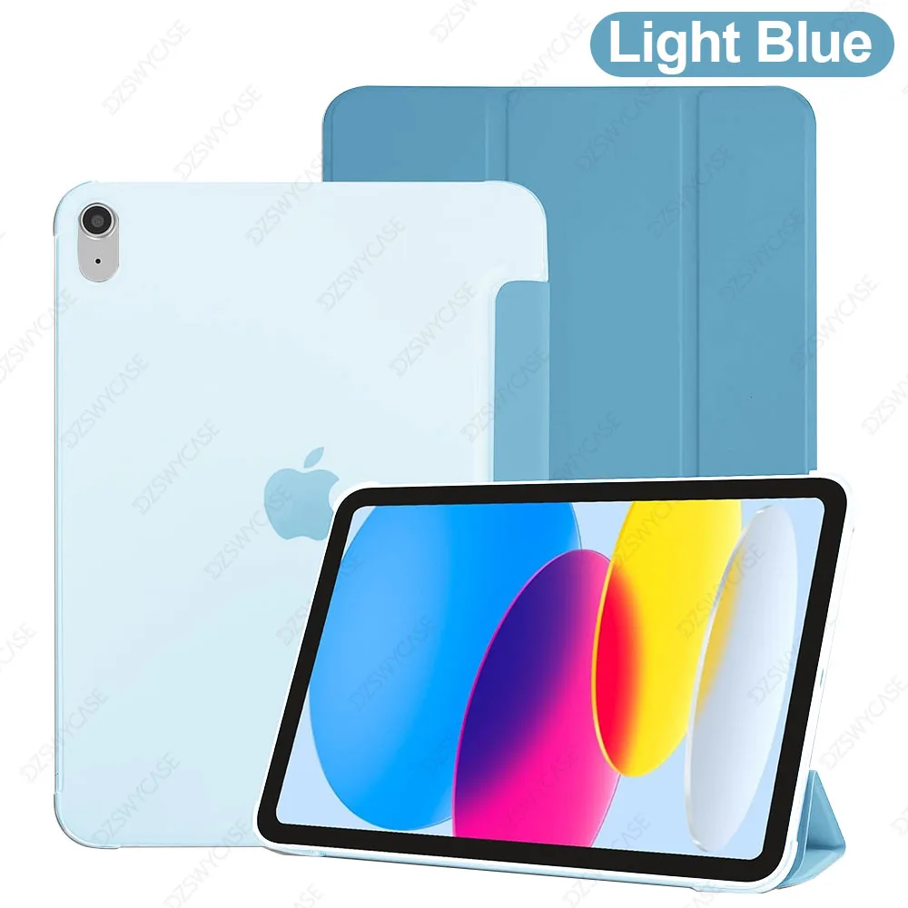 Sleek Frosted Back Shell Case with Auto Wake/Sleep Feature
