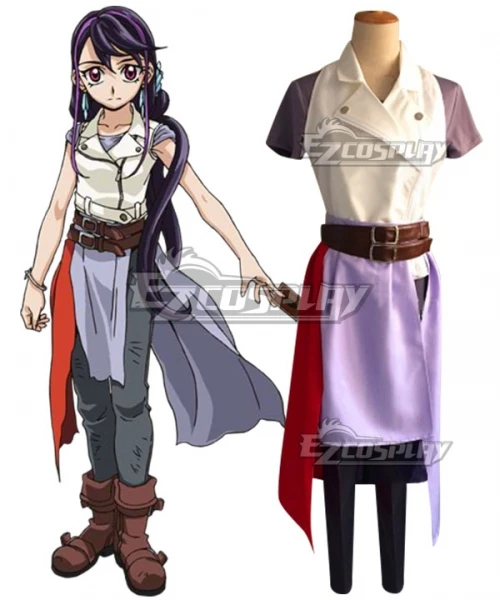 Yu-Gi-Oh! Arc-V Ruri Kurosaki Women Party Suit Halloween Girls Set Natale Carnevale Set Cosplay Costume E001